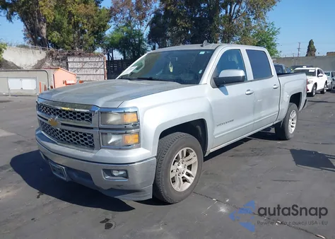 2015 Chevrolet Silverado 1500 1Lt from USA, damaged, VIN 3GCPCREH4FG154479